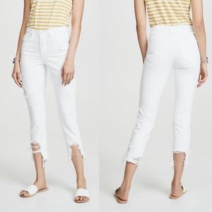 NWT {Blank NYC} Madison Crop Jean White Size 26